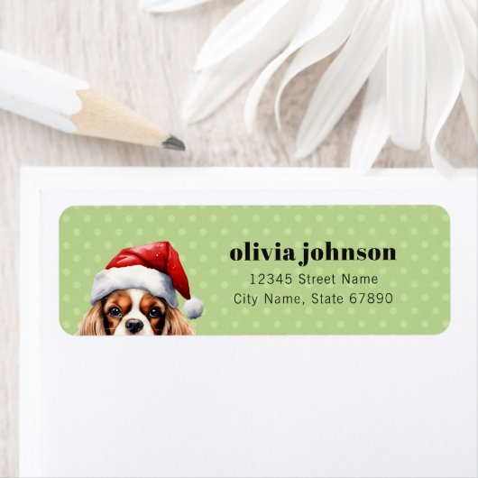 Cavalier King Charles Spaniel Address Labels (Insitu)