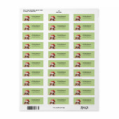 Cavalier King Charles Spaniel Address Labels (Vorne)