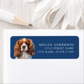 Cavalier King Charles Spaniel Address Labels (Insitu)