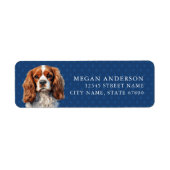 Cavalier King Charles Spaniel Address Labels (Vorne)