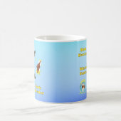 Cavalier King Charles Spaniel Agility Spaß Kaffeetasse (Mittel)