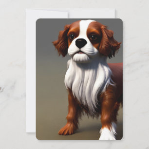 cavalier king charles spaniel AI8 Einladung