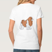 Cavalier King Charles Spaniel Art T-Shirt (Rückseite)