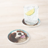 Cavalier King Charles Spaniel - Baxter Sandstein Untersetzer (Seite)