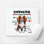 Cavalier King Charles Spaniel Besitzer Lustiger Hu Mousepad (Mit Mouse)