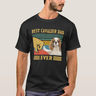 Cavalier King Charles Spaniel Best Dog Vater Ever T-Shirt