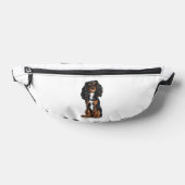 Cavalier King Charles Spaniel - Black and Tan Bauchtasche (Ablage )