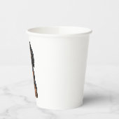 Cavalier King Charles Spaniel - Black and Tan Pappbecher (Links)