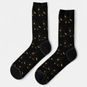 cavalier king charles spaniel black and tan socken (Linkes Detail)