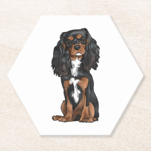 Cavalier King Charles Spaniel - Black and Tan Untersetzer