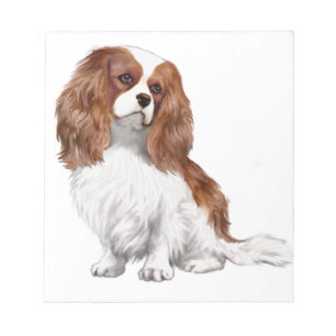 Cavalier King Charles Spaniel (Blenheim A) Notizblock