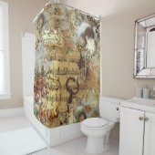 Cavalier King Charles Spaniel, Blenheim Duschvorhang (Beispiel)