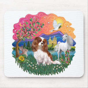 Cavalier King Charles Spaniel (Blenheim) Mousepad