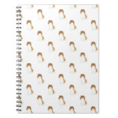 Cavalier King Charles Spaniel (Blenheim) Notebook Notizblock (Vorderseite)