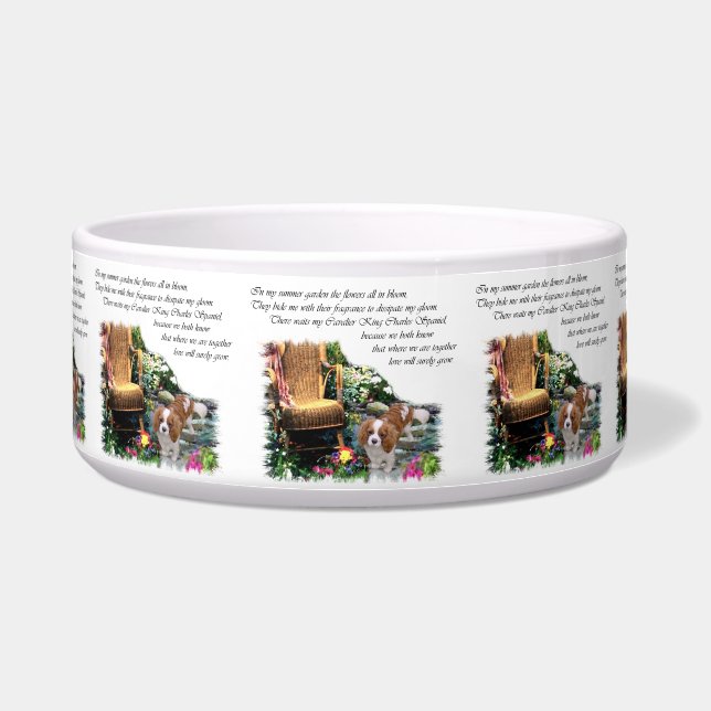 Cavalier King Charles Spaniel Bowl Napf (Vorderseite)