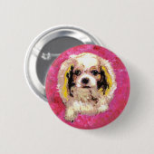 Cavalier King Charles Spaniel Button (Vorne & Hinten)
