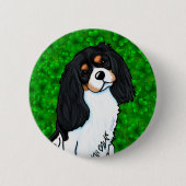 Cavalier King Charles Spaniel Button (Vorderseite)