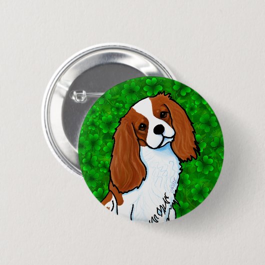 Cavalier King Charles Spaniel Button (Vorne & Hinten)