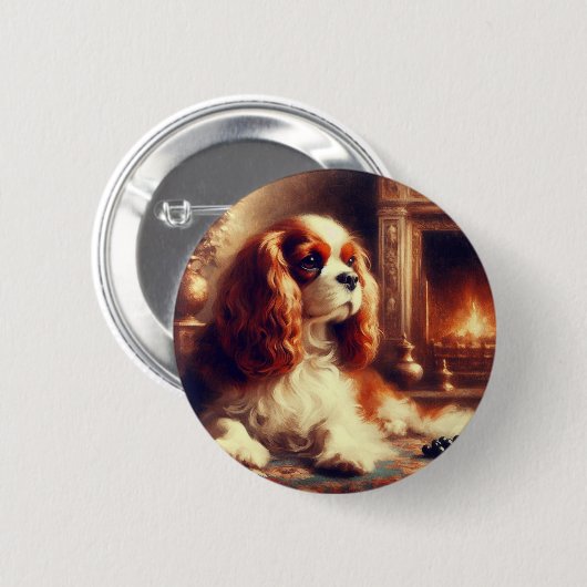 Cavalier King Charles Spaniel Button (Vorne & Hinten)