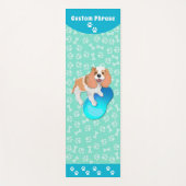 Cavalier King Charles Spaniel Canine Fitness Yogamatte (Vorderseite)