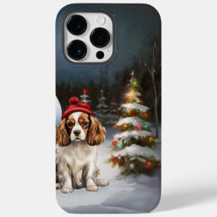 Cavalier King Charles Spaniel Caravan Weihnachten Case-Mate iPhone 14 Pro Max Hülle