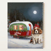 Cavalier King Charles Spaniel Caravan Weihnachten Planer (Rückseite)