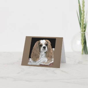 Cavalier King Charles Spaniel Card - Bella Karte