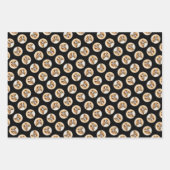 Cavalier King Charles Spaniel Cav Dog Art Malerei Geschenkpapier Set (Vorderseite 3)