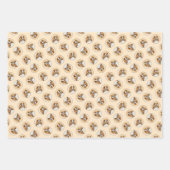 Cavalier King Charles Spaniel Cav Dog Art Malerei Geschenkpapier Set (Vorderseite)