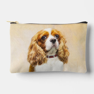 Cavalier King Charles Spaniel Cav Dog Art Malerei Zubehörtasche