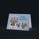 Cavalier King Charles Spaniel Chanukah Card Menora Feiertagskarte<br><div class="desc">Familie und Freunde während der Chanukah Saison zu erinnern ist eine wunderbare Möglichkeit, in Touch mit den Menschen behalten, die Sie Liebe und kümmern sich. Ich habe diese Chanukah-Karten mit Liebe und Sorgfalt erstellt, und ich bin sicher, jeder, der Lieben Hunde wird sich freuen, sie zu erhalten. Sie haben die...</div>