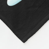 Cavalier King Charles Spaniel Christmas Reindeer P Fleecedecke (Ecke)