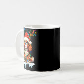 Cavalier King Charles Spaniel Christmas Reindeer P Kaffeetasse (Vorderseite Links)