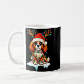 Cavalier King Charles Spaniel Christmas Reindeer P Kaffeetasse (Links)