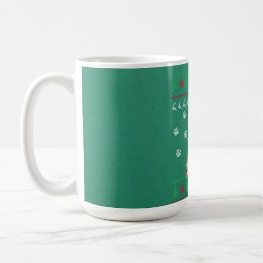 Cavalier King Charles Spaniel Christmas Ugly Sweat Kaffeetasse (Links)