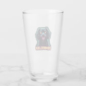 Cavalier King Charles Spaniel CKCS Zombie-Hund-Hal Glas (Rückseite)