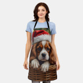 Cavalier King Charles Spaniel Cozy Basket Schürze (Getragen)