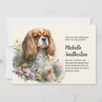 Cavalier King Charles Spaniel Damen Geburtstag 