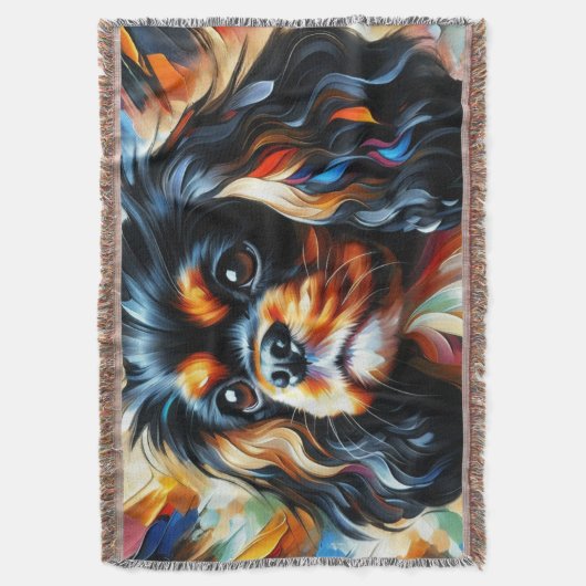 Cavalier King Charles Spaniel Dog Acrylic Print Decke (Vorderseite Vertikal)