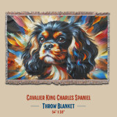 Cavalier King Charles Spaniel Dog Acrylic Print Decke