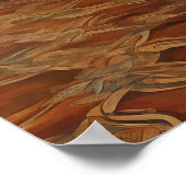 Cavalier King Charles Spaniel - Dog Art Print Poster (Ecke)