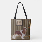 Cavalier King Charles Spaniel Dog Art Tasche (Rückseite)