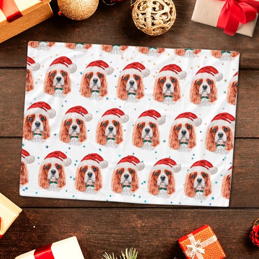 Cavalier King Charles Spaniel Dog Breed Christmas Fleecedecke