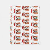 Cavalier King Charles Spaniel Dog Breed Christmas Fleecedecke (Vorderseite)