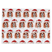 Cavalier King Charles Spaniel Dog Breed Christmas Große Geschenktüte (Rückseite)