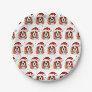Cavalier King Charles Spaniel Dog Breed Christmas Pappteller