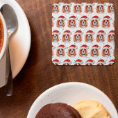 Cavalier King Charles Spaniel Dog Breed Christmas Rechteckiger Pappuntersetzer