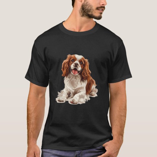 Cavalier King Charles Spaniel Dog Breed Graphic Me T-Shirt (Vorderseite)