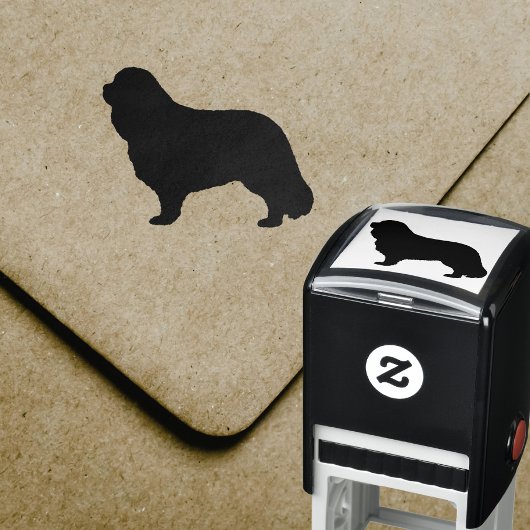 Cavalier King Charles Spaniel Dog Breed Silhouette Permastempel