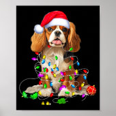 Cavalier King Charles Spaniel Dog Christmas Orname Poster (Vorne)
